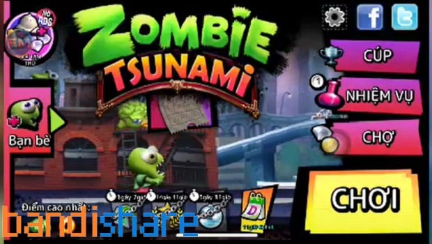 Tải Zombie Tsunami APK + MOD Full Tất cả (Max Level, Vàng, Kim cương)