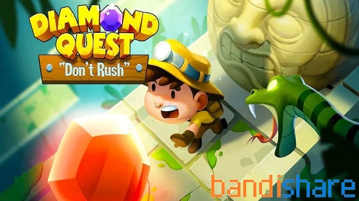 Tải Diamond Quest: Đừng vội vàng! MOD (Kim Cương, Mua Sắm) 2.90 APK