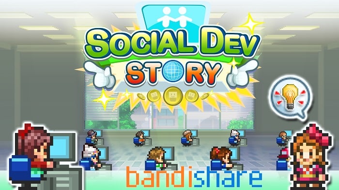 Tải Social Dev Story MOD (Nâng Cấp Miễn Phí, Thể Lực) 2.4.1 APK