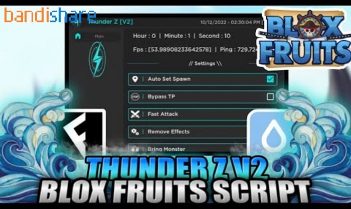 Thunder Z Script V2 – Cách Get Key Thunder Z Blox Fruit