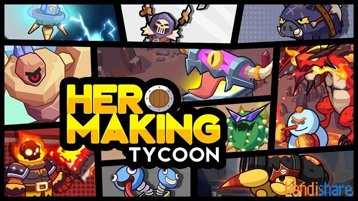 Tải Hero Making Tycoon MOD (Menu, Vô Hạn Tiền) 1.5.6 APK