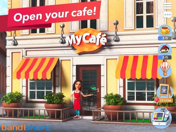 Tải My Cafe MOD (Menu, Vô Hạn Tiền, Kim Cương) 2023.3.1.0 APK