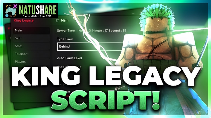 Script King Legacy Update 4.6 (Auto Farm, Raid, Teleport, Npc)